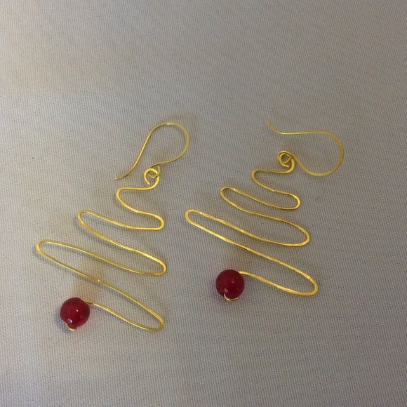 Christmas Tree Earrings ❗️ON SALE ❗️ - Picture 1 of 4